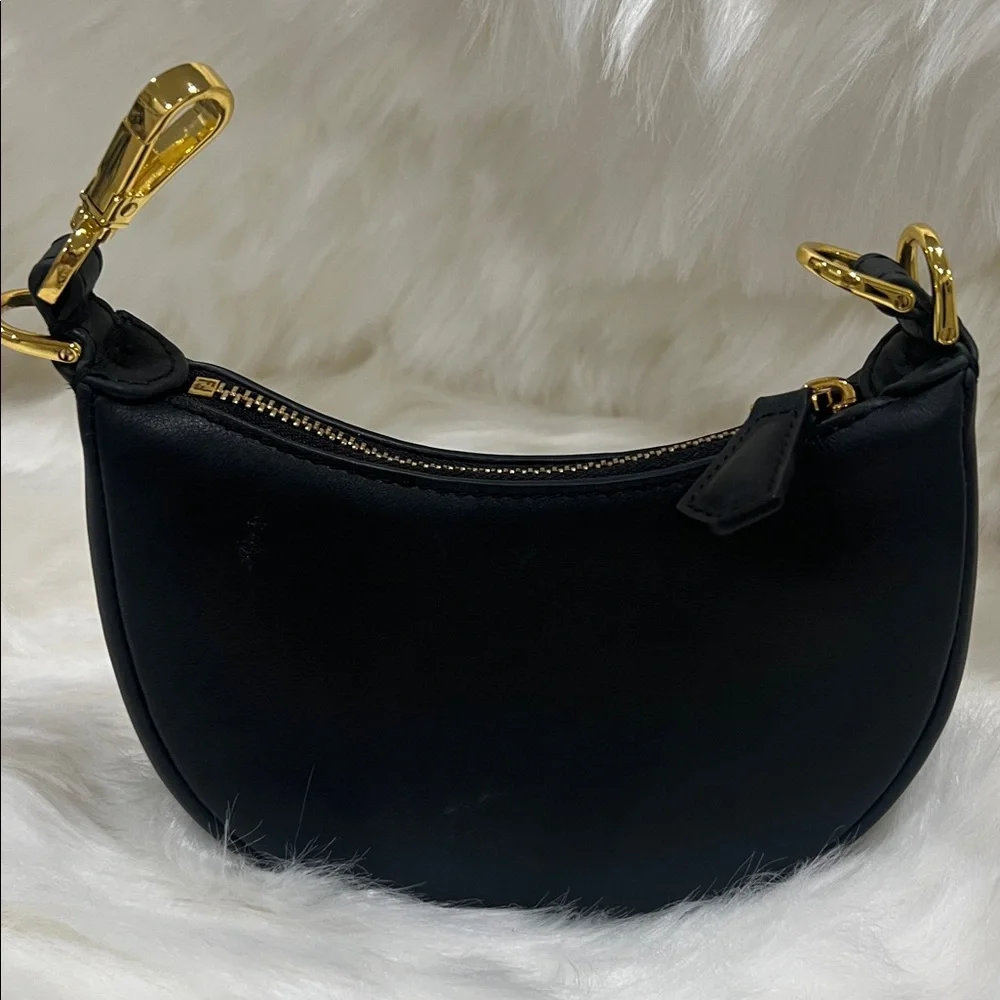SOLD FENDI Nano Fendigraphy Black Leather $1,199 OBO - Picture 4 of 14